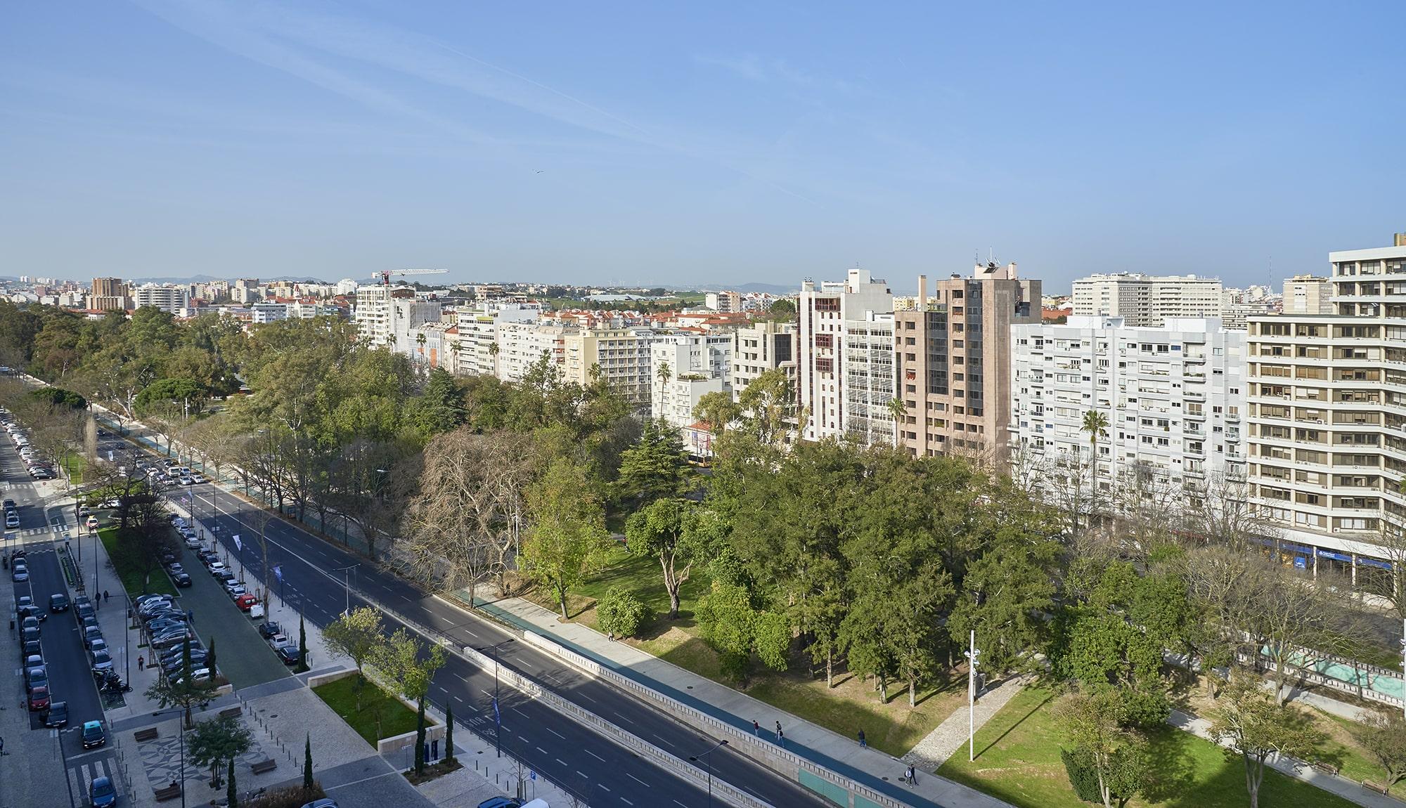 Nh Lisboa Campo Grande Hotell Eksteriør bilde